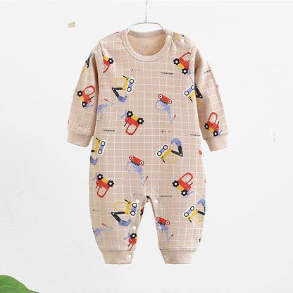 Baby Combed Cotton Jumpsuit