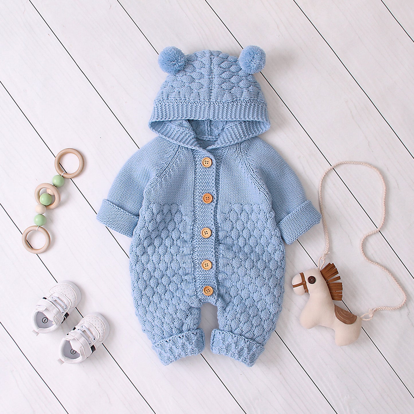 Baby Knitted Jumpsuit