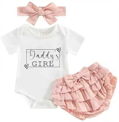 Girls' Baby Three-piece Set